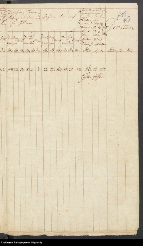 image.from.unit.number "In S. [Sachen] des Erbpächters der Rastenburgischen Hospital Huben zu Mulack [Muławki] Michael Lemcke wegen erlittenen Mißwachses und gebethener Zins=Erlaßung"