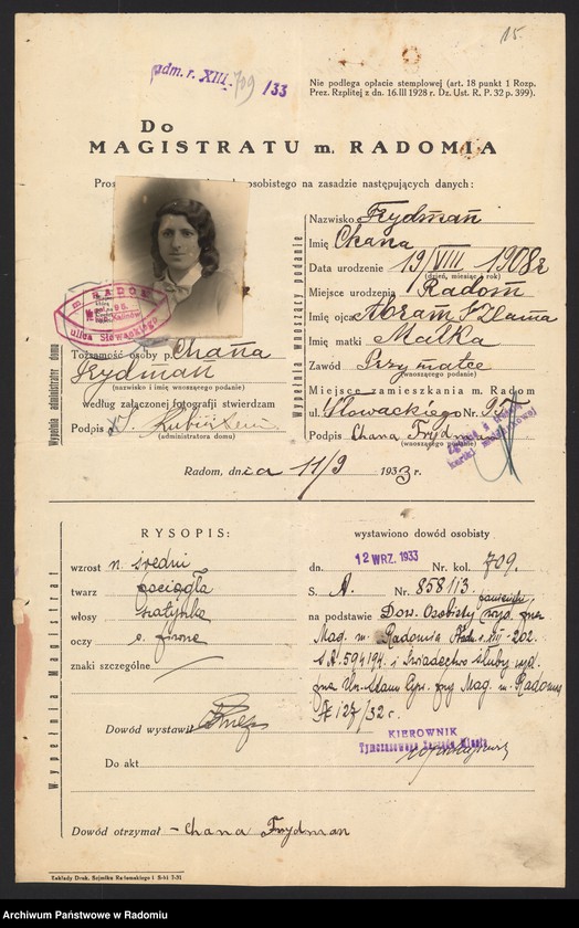 Obraz 17 z jednostki "O dowodach osobistych nr 701-800"