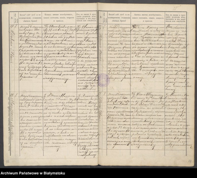 Obraz 18 z jednostki "[Akta małżeństw od nr 24/1902 do nr 15/1912]"