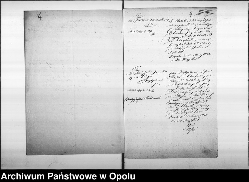 Obraz 7 z jednostki "Acta des Magistrats zu Oppeln betreffend die Prüfung der Anlage eines neuen massiven Töpfernhauses in der Besitzung No 3 b am Karlsplatze de anno 1850"