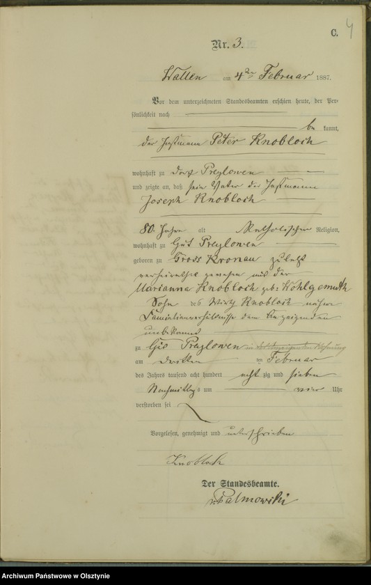image.from.unit.number "Sterbe-Haupt-Register Nr 1 - 33"