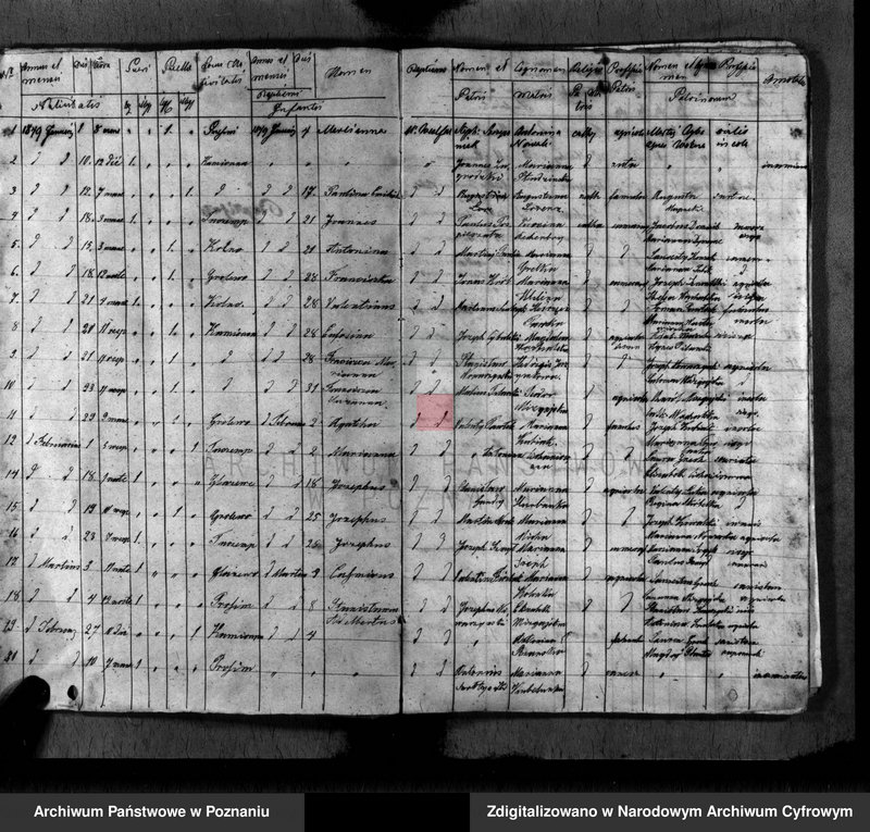 Obraz 4 z jednostki "Duplikat baptisatorum, copulatorum, mortuorum"