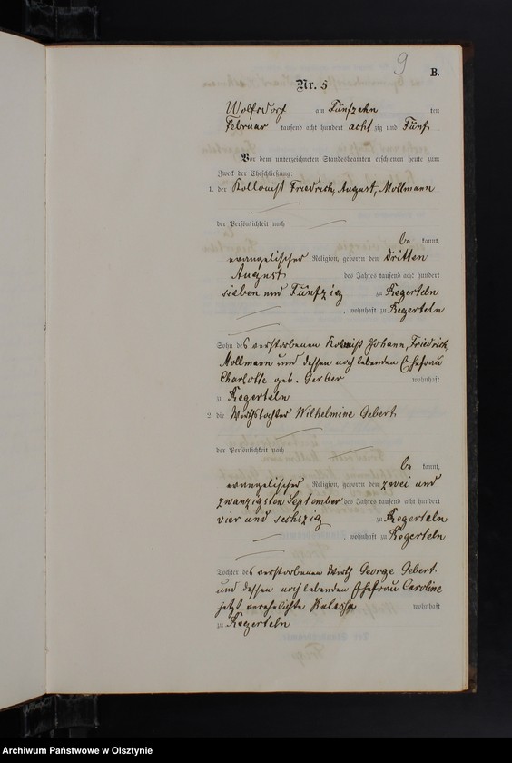 image.from.unit.number "Heiraths-Neben-Register Nr 1 - 28"