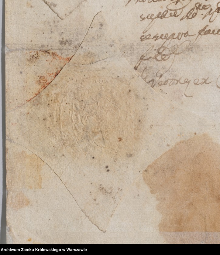 image.from.unit "Odpis uwierzytelniony z ksiąg metrykalnych parafii św. Sylwestra w Weronie aktu chrztu Teodora Jerzego Lascari, syna Alberta i Wiktorii Sanmartini spisanego 13.VIII.1736 r."