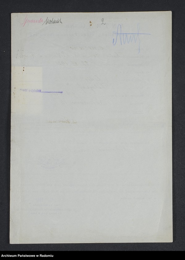 Obraz 6 z jednostki "[Wnioski o wydanie dowodów osobistych oraz nie odebrane dowody Pomeraniec - Projekt]"