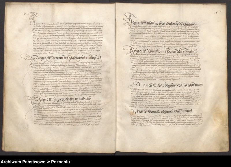 Obraz 20 z jednostki "Acta consularia civitatis Posnaniensis"