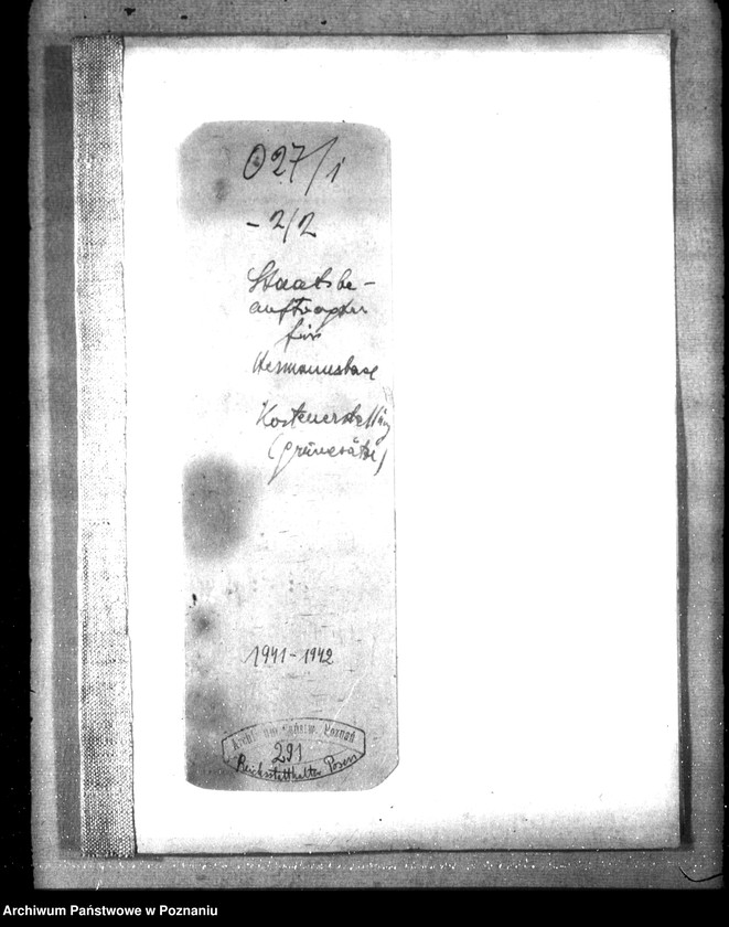 Obraz 4 z jednostki "Staatsbeauftragter für Hermannsbad. Kostenerstattung, Grundsätze"