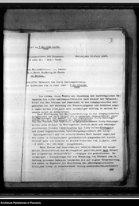 Obraz 7 z jednostki "Finanzbedarf der Gemeinden. Abbau von Rasenerzen. Finanzlage der Städte Jarotschin, Pleschen"