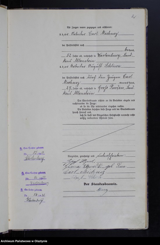 image.from.unit.number "Heirats-Haupt-Register Nr 1 - 100"