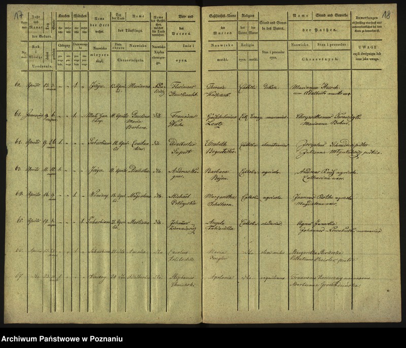 Obraz 12 z jednostki "Księga urodzeń"