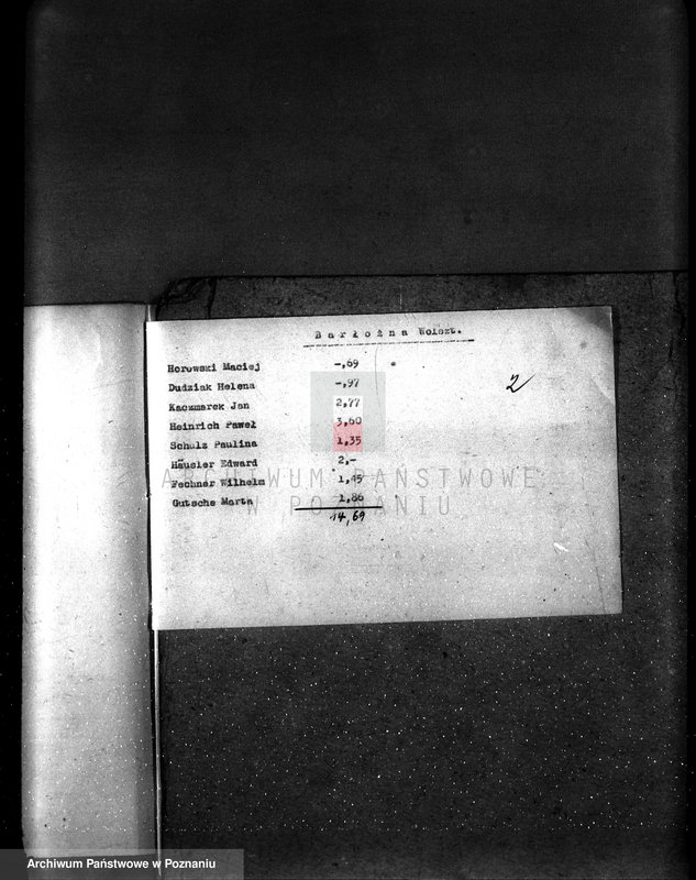 Obraz 6 z jednostki "Wykaz lasów powiatu wolsztyńskiego według stanu z dnia 1 I 1937 r."