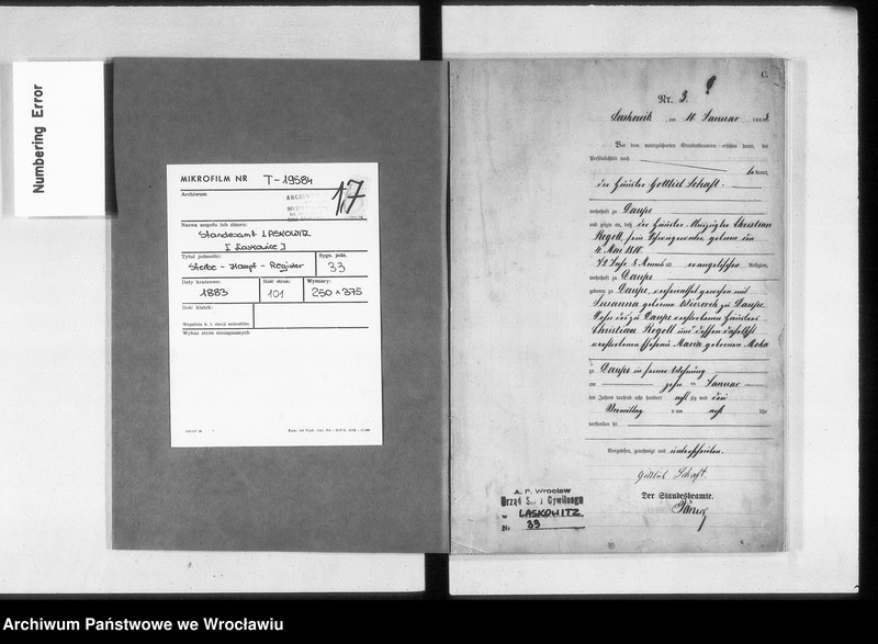 image.from.unit.number "Sterbehauptregister des Standesamtes Laskowitz 1883"