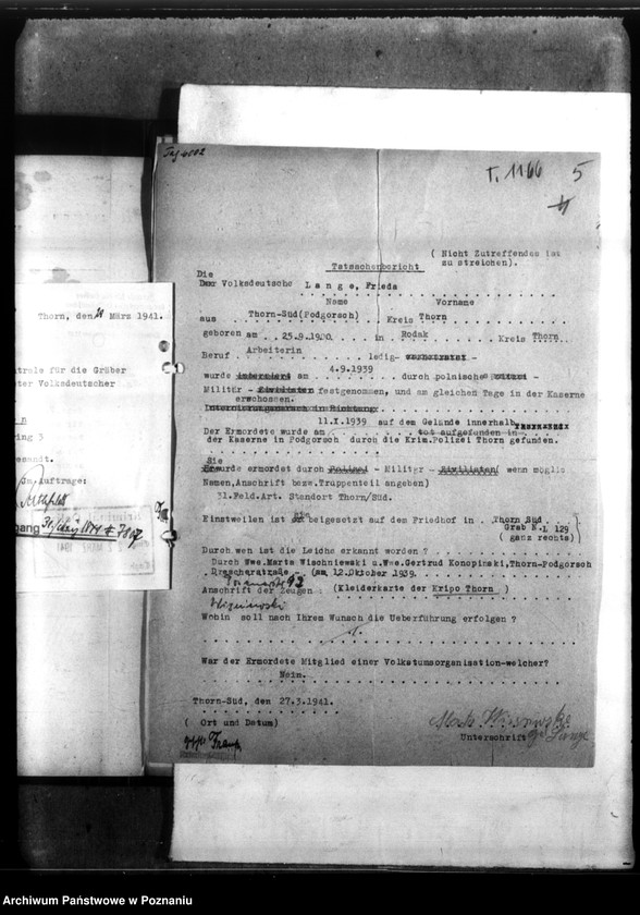 Obraz 9 z jednostki "Frieda Lange - Thorn Lüd (Toruń)"