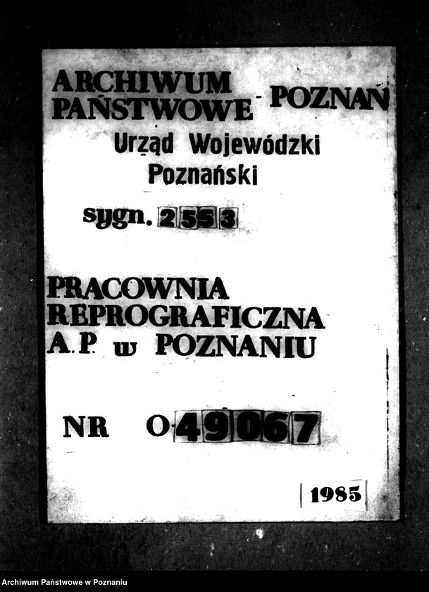 Obraz 1 z jednostki "Przymusowy wykup majątku Lutom"