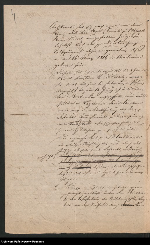 Obraz 8 z jednostki "A. betr. Johann Chełkowski Wirtschaftsbeamte /Julian Chełkowski/"