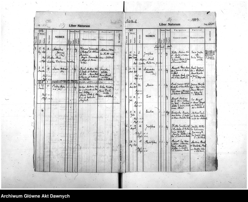 image.from.unit.number "Parafia: różne. Dekanat: różne. Fragmenty akt różnych parafii archidiecezji lwowskiej: 1. Gródek Jagielloński (dek. Gródek) - fragment (prawdopodobnie ekstrakt) księgi urodzeń z lat 1862-1863, 9 s.; 2. Kobylnica/Fehlbach (dek. Lubaczów) - fragment (prawdopodobnie ekstrakt) księgi urodzeń z lat 1901-1904, 1906-1908, 26 s.; 3. Martynów Nowy (dek. Dolina) - fragment księgi zgonów 1871, 1873, 5 s.; 4. Nadwórna (dek. Stanisławów) - fragment księgi urodzeń 1890, 9 s.; 5. Podhajce (dek. Podhajce) - fragment księgi zgonów 1899, 8 s.; 6. Podhorce (dek. Brody) - fragment księgi ślubów 1899-1900, 7 s.; 7. Stanisławów (dek. Stanisławów) - fragment (ekstrakt) księgi zgonów 1876 (pośw. 1877), s. 20; 8. Św. Stanisław (dek. Stanisławów) - fragment (ekstrakt) księgi urodzeń 1929, 2 s.; 9. Tyśmienica (dek. Stanisławów) - fragment księgi zgonów 1876, 2 s.; 10. Załoźce (dek. Brody) - fragment księgi ślubów, lata osiemdziesiąte XIX w., szczątek, 2 s.; 11. Śniatyn (dek. Horodenka) - fragment księgi urodzeń 1882, szczątek 2 s.; 12. Zawałów (dek. Skałat) - fragment (ekstrakt) księgi zgonów 1914, 3 s.; 13. Złotniki (dek. Podhajce) - fragment księgi zgonów 1891, 1 s.."