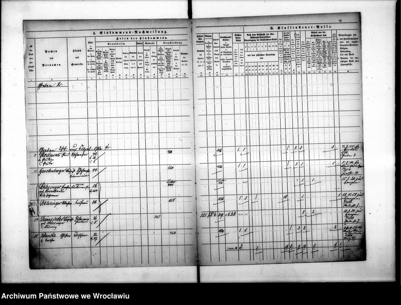 image.from.unit.number "Klassensteuerrolle nebst Eikommens - Nachweisung"