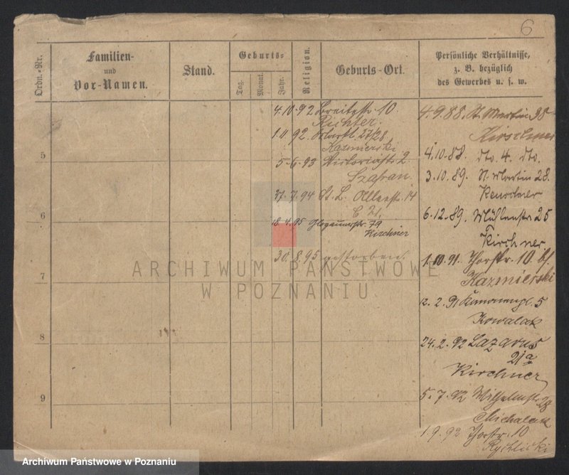 Obraz 6 z jednostki "Gurski (Gór..) - Gursche"