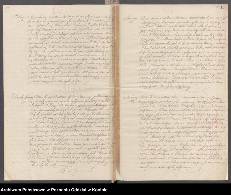 Obraz 13 z jednostki "Księga akt urodzeń, małżeństw, zgonów za 1918 rok"