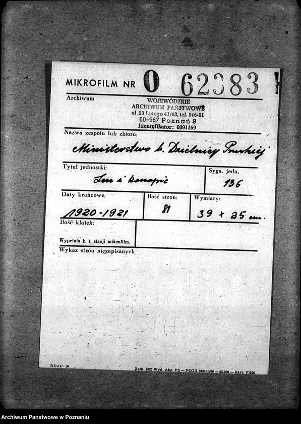 Obraz 2 z jednostki "Len i konopie"