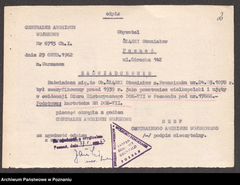Obraz 16 z jednostki "Życiorysy powstańców wielkopolskich: Ś - tom l /Śląski Stanisław - Świtek Stefan/."