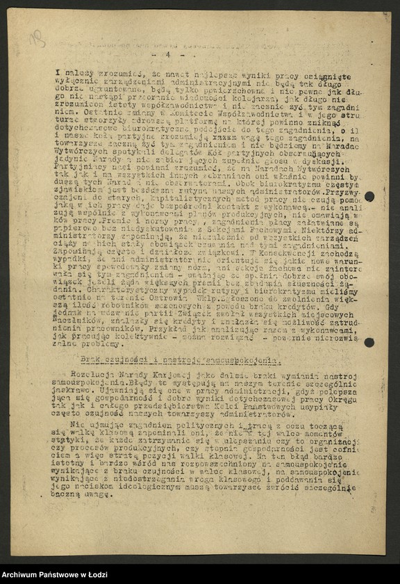 Obraz 20 z jednostki "Związek Zawodowy Pracowników Kolejowych; raporty, zobowiązania, [biuletyny związkowe]"