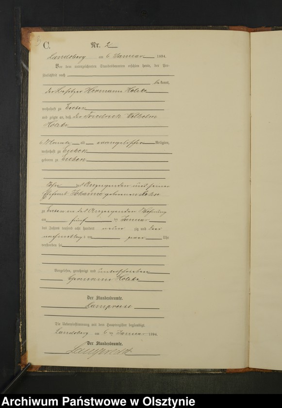 image.from.unit.number "Sterbe-Neben-Register Nr 1 - 47"