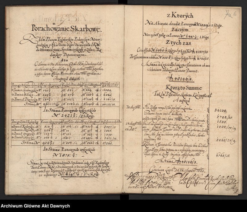 image.from.unit.number "Rozliczenie skarbowe z lat 1661-1676."