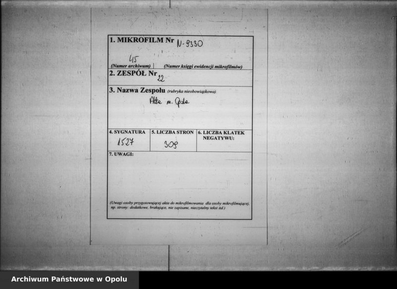 Obraz 2 z jednostki "Acta des Magistrats zu Oppeln von Monatlichen Zeitungs Berichte der Preiss Tabelle und diesfällige Corespondence Vol. XI angefangen im Juny 1806 bis ult[imo] Dec[ember] 1810"