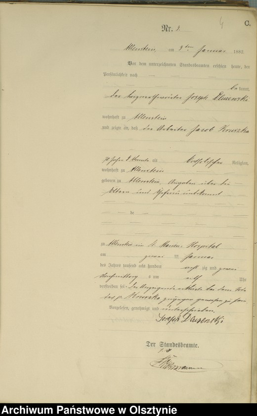 image.from.unit.number "Sterbe-Haupt-Register Nr 1 - 297"