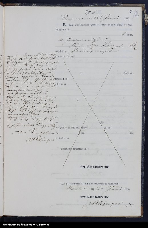 image.from.unit.number "Sterbe-Neben-Register Nr 1 - 32"