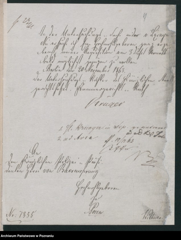 Obraz 9 z jednostki "A. betr. den Fürsten August Sulkowski"