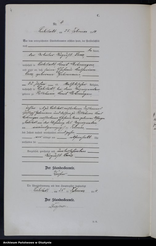 image.from.unit.number "Sterbe-Neben-Register Nr 1 - 42"