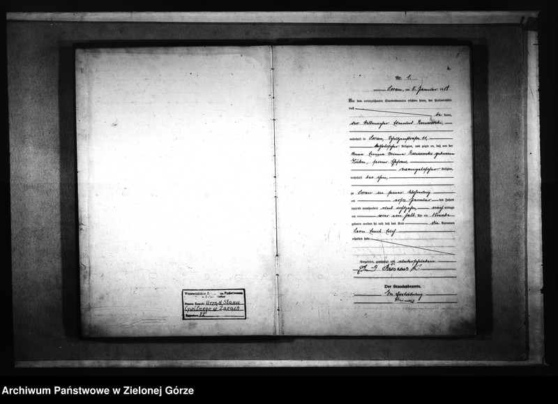 Obraz 5 z jednostki "[Księga akt urodzenia rok 1918]"