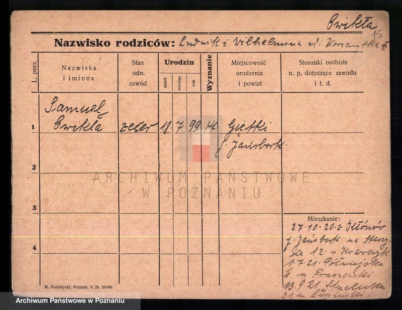 Obraz 17 z jednostki "Ćwikła - Cypliński"