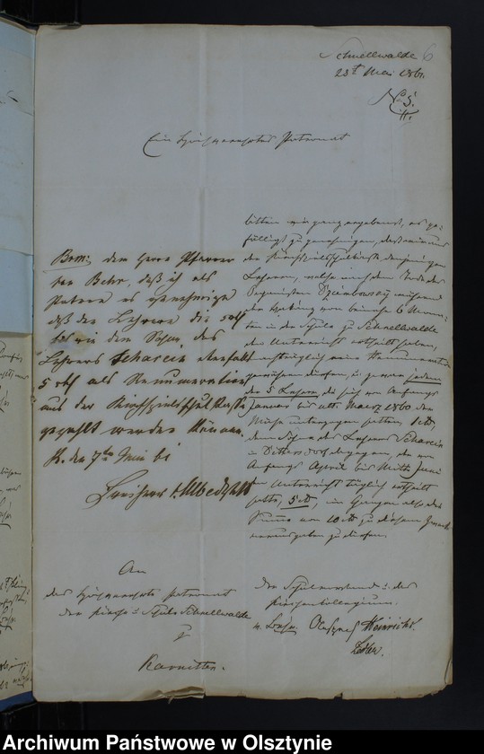 image.from.unit.number "Einnahme Beläge und Ausgabe Beläge der Kirchspiels Schulkasse zu Schnellwalde"