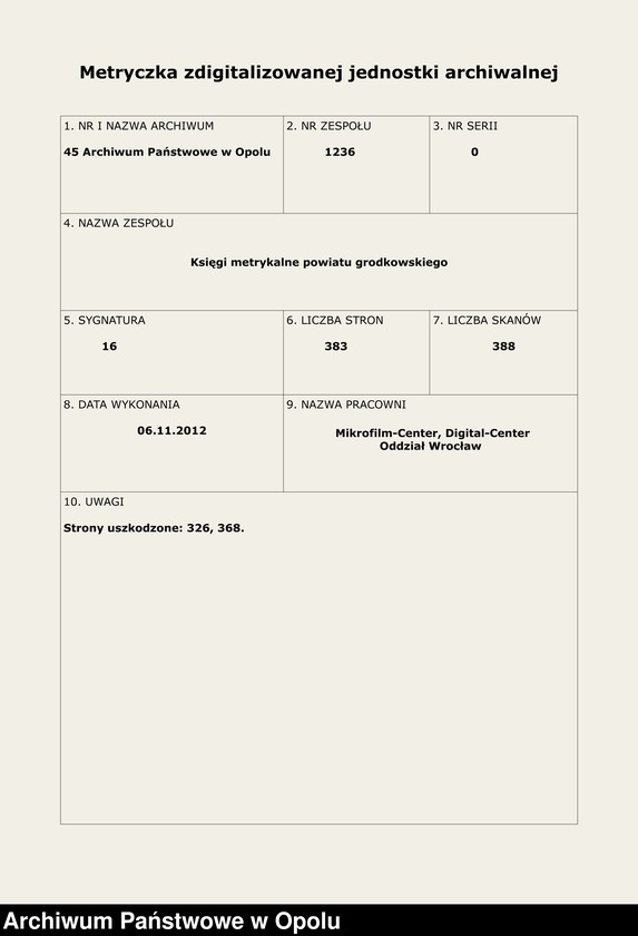 image.from.unit.number "[Księga chrztów kościoła filialnego w Jędrzejowie parafii rzymskokatolickiej w Grodkowie]"