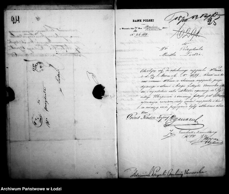 Obraz 19 z jednostki "Akta tyczące się pożyczki budowlanej Pana Henryka Vorwerka"