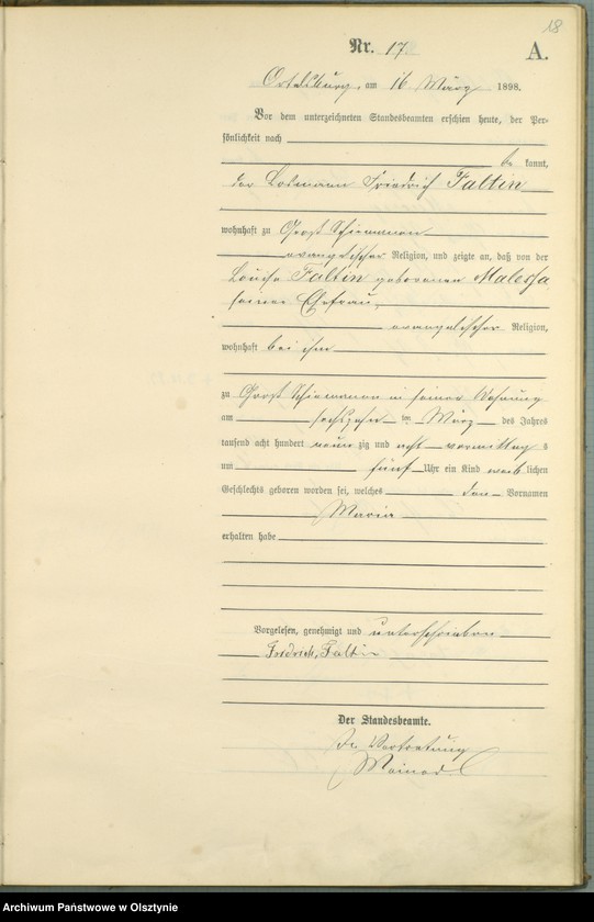 image.from.unit.number "Geburts-Haupt-Register Nr 1 - 86"