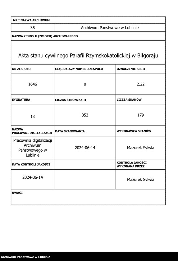 image.from.unit.number "Księga małżeństw i zgonów"