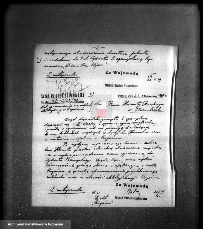 Obraz 6 z jednostki "/Urządzenie zakładu elektrycznego w Rogoźnie/"