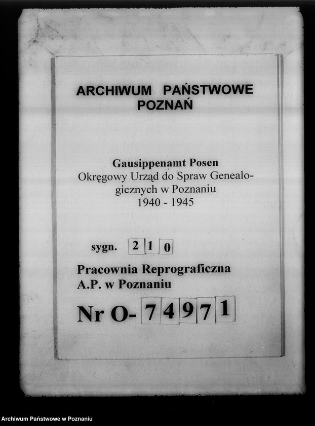 image.from.unit.number "Einziehungsprotokolle [ksiąg kościelnych oraz korespondencja w sprawie zaginionych ksiąg] in Kröben [w Krobi, powiat gostyński]"