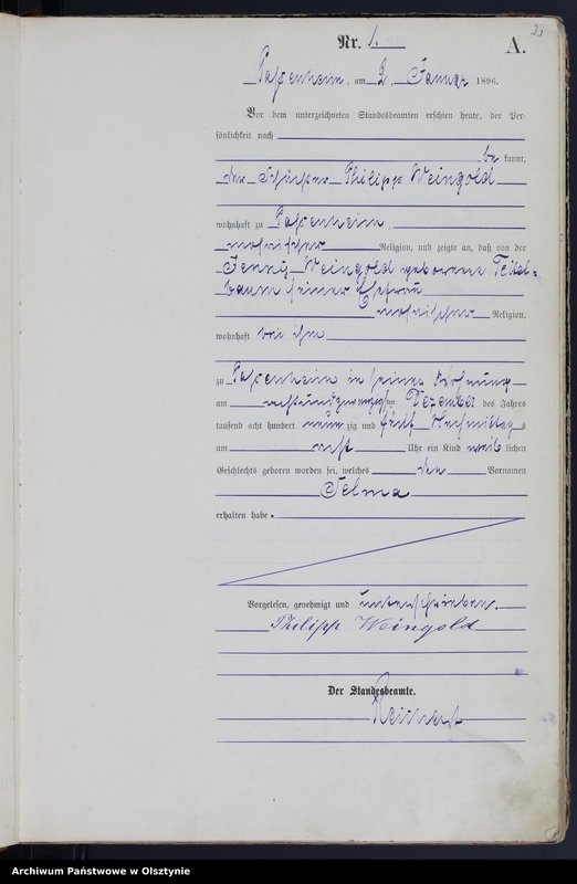 image.from.unit.number "Geburts-Haupt-Register Nr 1 - 87"