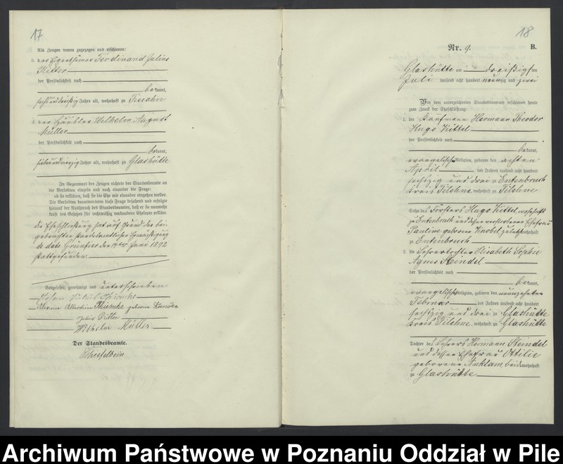 Obraz 12 z jednostki "Księga małżeństw"