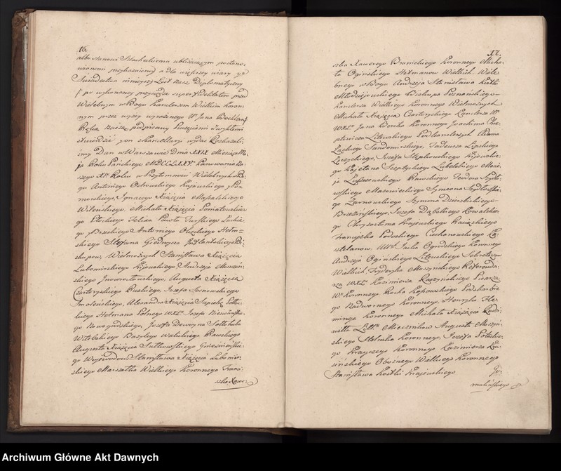 image.from.unit.number "Księga podkanclerzego Joachima Chreptowicza (potwierdzenia przywilejów, nobilitacje, indygenaty)."