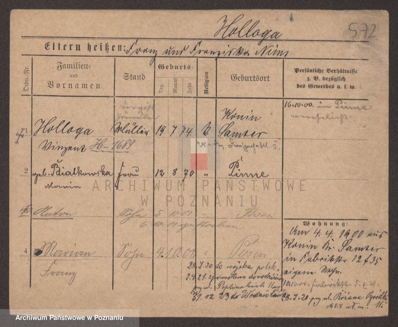 image.from.collection.number "Znani w zasobie Archiwum Państwowego w Poznaniu111"