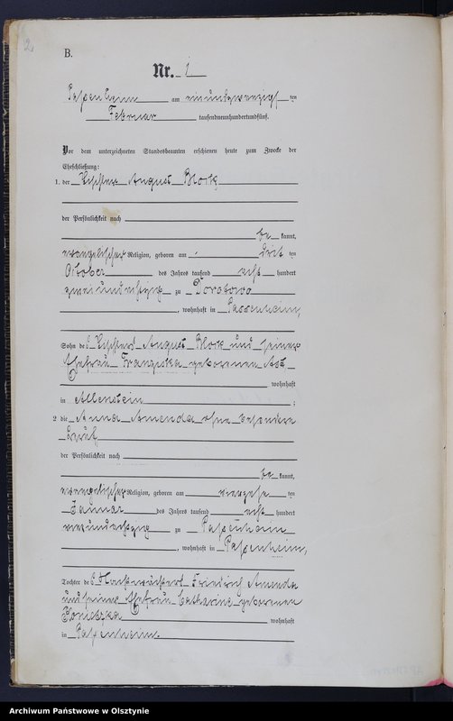 image.from.unit.number "Heirats-Haupt-Register Nr 1 - 6"