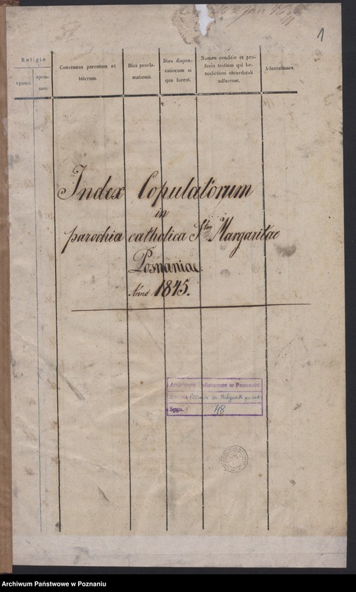 Obraz 3 z jednostki "Księga małżeństw"