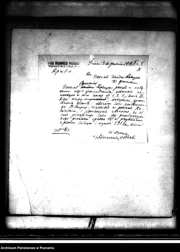 image.from.unit.number "Majątek Biskupice-Wielki Bór powiatu kaliskiego nabycie nieruchomości w trybie art. 8 ustawy o wykonanie reformy rolnej"