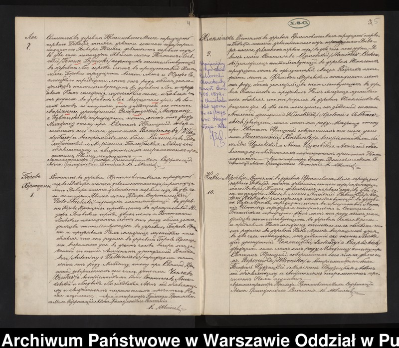 image.from.unit.number "Akta urodzeń, małżeństw i zgonów"